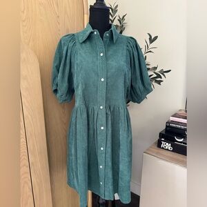 Corduroy Dress Entro - Small NWT